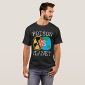 Poison vs Planet T-shirt (Voorkant volledig)