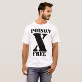 POISON, X, VRIJ T-SHIRT (Voorkant volledig)
