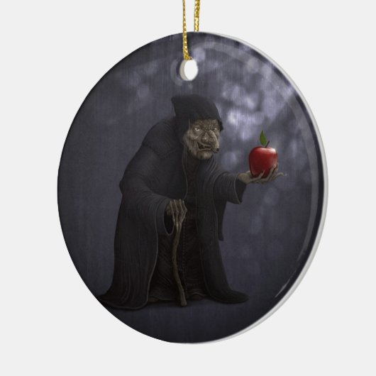 Poisoned appel keramisch ornament (Links)