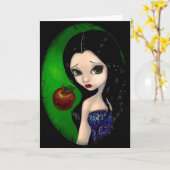 "Poisoned Apple"-Wenskaart Kaart (Gele Bloem)