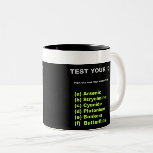 Poisonous Bankers Mok (Voorkant rechts)