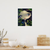 Poisonous Beauties 1 : Belladonna ART PRINT fairy (Keuken)