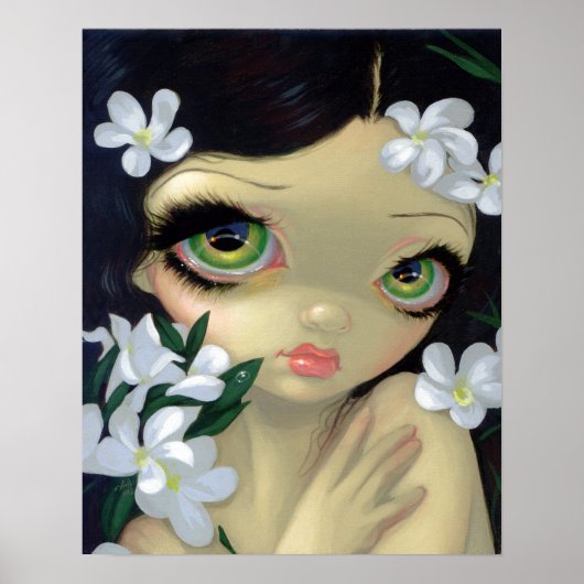 Poisonous Beauties 2: White Oleander ART PRINT (Voorkant)