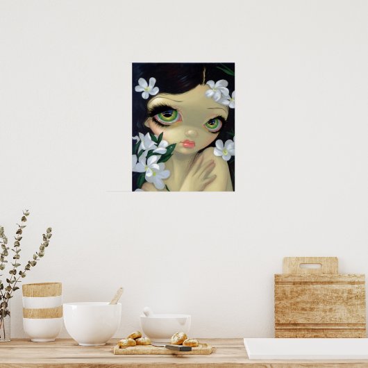 Poisonous Beauties 2: White Oleander ART PRINT (Keuken)