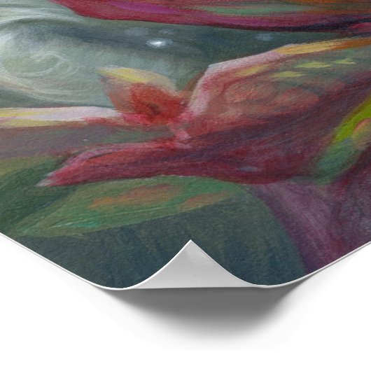 Poisonous Beauties 8: Castor Bean Fairy Art PRINT (Hoek)