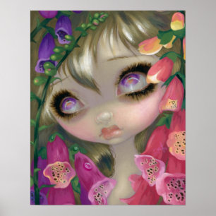 Poisonous Beauties 9: Foxhandves fairy ART PRINT