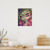 Poisonous Beauties 9: Foxhandves fairy ART PRINT (Keuken)