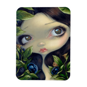 "Poisonous Beauties I: Belladonna" Flex Magnet Magneet