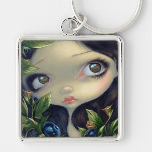 "Poisonous Beauties I: Belladonna" Sleutelhanger (Voorkant)