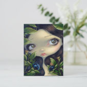 "Poisonous Beauties I: Briefkaart van Belladonna" (Staand voorkant)