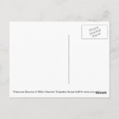 "Poisonous Beauties II: White Oleander" Briefkaart (Achterkant)