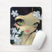 "Poisonous Beauties II: White Oleander" Mousepad Muismat (Met muis)