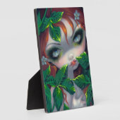 "Poisonous Beauties IV: Poison Ivy" Plaque Fotoplaat (Zijkant)