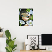 Poisonous Beauties V: Datura Art Print fairy (Thuiskantoor)