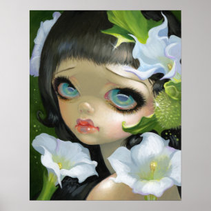 Poisonous Beauties V: Datura Art Print fairy