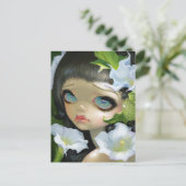 "Poisonous Beauties V: Datura"-Briefkaart Briefkaart (Staand voorkant)