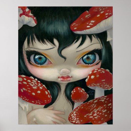 Poisonous Beauties VI: Fly Agaric Mushroom PRINT (Voorkant)