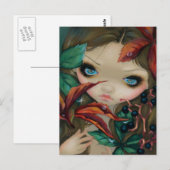 "Poisonous Beauties X: Virginia Creeper"-Briefkaar Briefkaart (Voorkant / Achterkant)