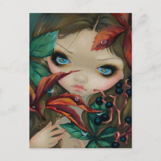 "Poisonous Beauties X: Virginia Creeper"-Briefkaar Briefkaart (Voorkant)