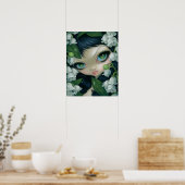 Poisonous Beauties XI: Lily of the Valley Fairy Poster (Keuken)