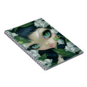 Poisonous Beauties XI: Lily van de Valley Notebook Notitieboek (Rechterzijde)
