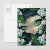 Poisonous Beauties XI: Lily van het Valley Briefka Briefkaart (Voorkant / Achterkant)