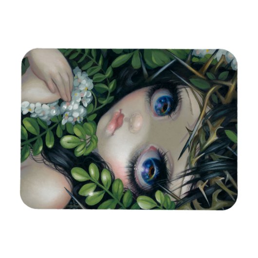 "Poisonous Beauties XII: Black Locust" Flex Magnet Magneet (Horizontaal)