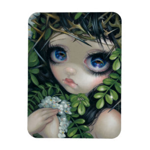 "Poisonous Beauties XII: Black Locust" Flex Magnet Magneet