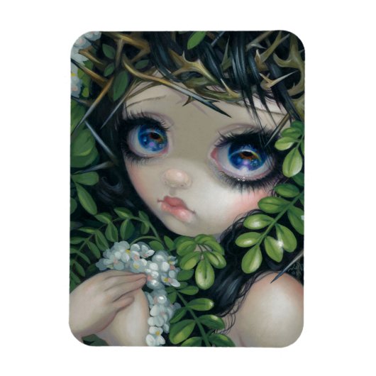 "Poisonous Beauties XII: Black Locust" Flex Magnet Magneet (Verticaal)