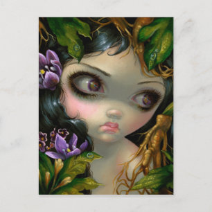"Poisonous Beauties XIV: Mandrake Root" Briefkaart