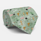 Poisonous fungi stropdas (Opgerold)