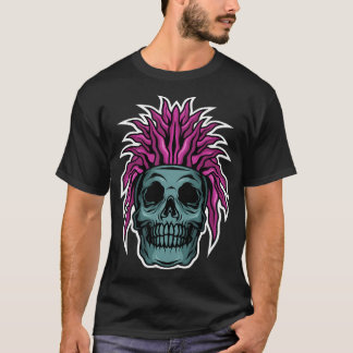 Poisonous plant skulls t-shirt