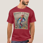 Poisson d'Avril of April Fool T-shirt (Voorkant)
