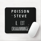 Poisson Steve Funny Fish Meme Le Poisson Steve Muismat (Met muis)