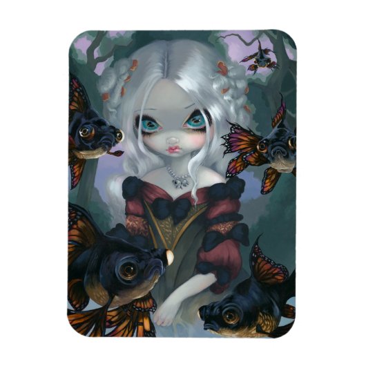 "Poissons Les Yeux Globuleux" Flex Magnet Magneet (Verticaal)