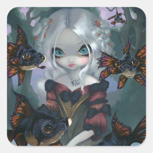 "Poissons Les Yeux Globuleux" Sticker (Voorkant)