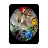 "Poissons Volants: Arc-en-Ciel" Flex Magnet Magneet (Verticaal)