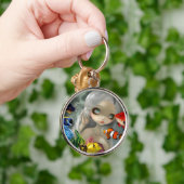 "Poissons Volants: Arc-en-Ciel" Sleutelhanger (Hand)