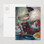 "Poissons Volants: Briefkaart "Le Bassin des Carpe (Voorkant / Achterkant)