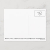 "Poissons Volants: Briefkaart "Le Bassin des Carpe (Achterkant)