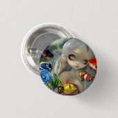 "Poissons Volants: Button "Arc-en-Ciel" (Voorkant /achterkant)