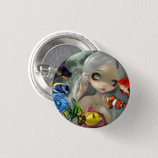 "Poissons Volants: Button "Arc-en-Ciel" (Voorkant /achterkant)