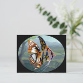 "Poissons Volants : Étude I" Briefkaart (Staand voorkant)