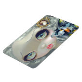 "Poissons Volants: La Coiffure" Flex Magnet Magneet (Linkerzijde)