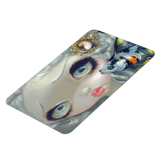 "Poissons Volants: La Coiffure" Flex Magnet Magneet (Linkerzijde)