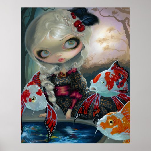 POissons Volants Le Bassin des Carpes ART PRINT (Voorkant)