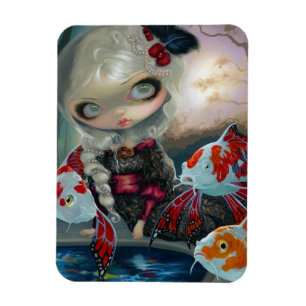 Poissons Volants: Le Bassin des Carpes Flex Magnet Magneet