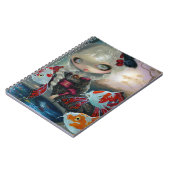 "Poissons Volants: Le Bassin des Carpes'-laptop Notitieboek (Linkerzijde)