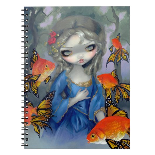 "Poissons Volants: Les Poissons Rouges"-laptop Notitieboek (Voorkant)