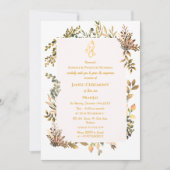 Poite Janeu Upanayanam Hindoe Heilige Draad Blauw Kaart (Voorkant)